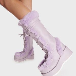 Pure Vigilance Low Platform Boots